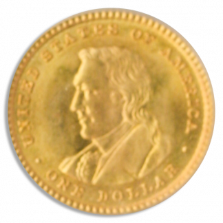 1905 Lewis and Clark Gold Commemorative $1 PCGS MS65 CAC 1905 Lewis and Clark Gold Commemorative $1 PCGS MS65 CAC