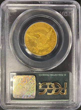 1818 $5 Capped Bust PCGS MS62
