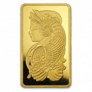 10 oz. Gold Bullion Bars (Types and Conditions Vary)