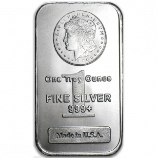 1 oz Silver Bar (W/Assay, Types Vary) 1 oz Silver Bar (W/Assay, Types Vary)