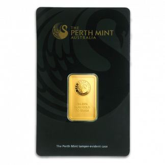 10 gram Perth Mint Gold Bar (New w/assay, Types Vary) 10 gram Perth Mint Gold Bar (New w/assay, Types Vary)