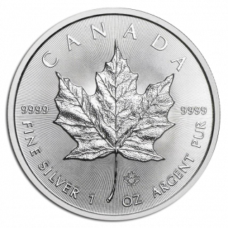 Any Date 1 oz Canadian Silver Maple Coin (BU, Dates and Conditions Vary) Any Date 1 oz Canadian Silver Maple Coin (BU, Dates and Conditions Vary)
