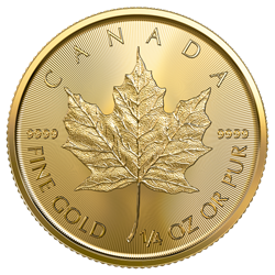 2022 1/4 oz. Canadian Gold Maple Leaf (BU)