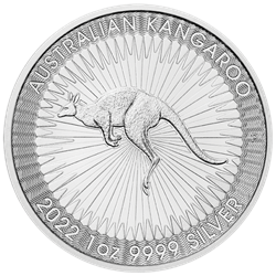 2022 1 oz. Australian Silver Kangaroo (BU)