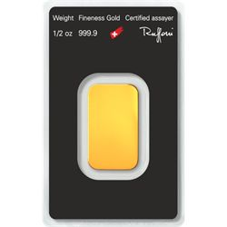 Gold Bar-1/2 oz Argor-Heraeus Gold Bar-1/2 oz Argor-Heraeus