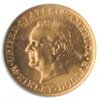 1917 McKinley Gold $1 Commemorative NGC MS65 CAC 1917 McKinley Gold $1 Commemorative NGC MS65 CAC