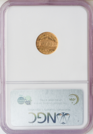 1917 McKinley Gold $1 Commemorative NGC MS65 CAC