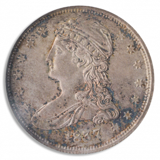 1837 Capped Bust Half Dollar NGC MS61 CAC 1837 Capped Bust Half Dollar NGC MS61 CAC