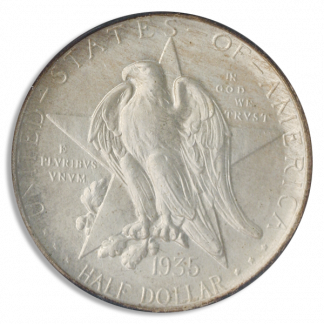 1935-S Texas Silver Commemorative NGC MS66 1935-S Texas Silver Commemorative NGC MS66