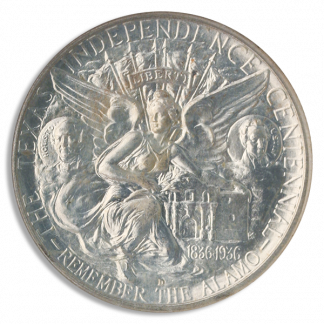 1938-D Texas Silver Half Commemorative NGC MS65 1938-D Texas Silver Half Commemorative NGC MS65