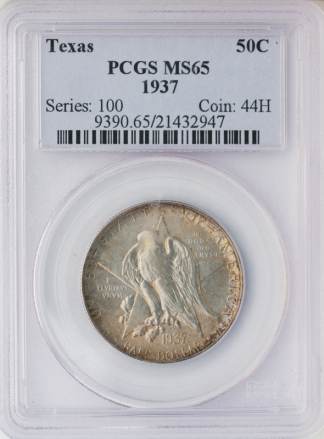 1937 Texas Silver Half Commemorative PCGS MS65 1937 Texas Silver Half Commemorative PCGS MS65