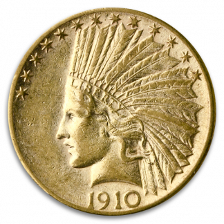$10 Indian VF (Dates/Types Vary) $10 Indian VF (Dates/Types Vary)