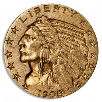 $5 Indian Jewelry Grade (Dates/Types Vary) $5 Indian Jewelry Grade (Dates/Types Vary)