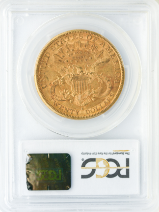 1880-S $20 Liberty PCGS AU53 CAC