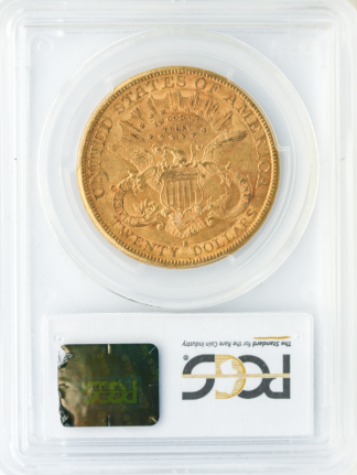 1880-S $20 Liberty PCGS AU53 CAC 1880-S $20 Liberty PCGS AU53 CAC