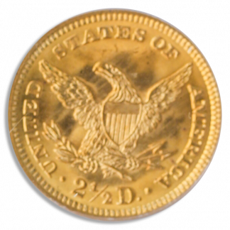 $2 1/2 Liberty Certified MS65 CAC $2 1/2 Liberty Certified MS65 CAC