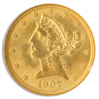 $5 Liberty Certified MS65 (Dates/Types Vary) $5 Liberty Certified MS65 (Dates/Types Vary)