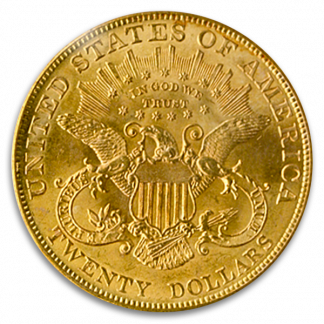 $20 Liberty MS63 Certified (Dates/Types Vary)