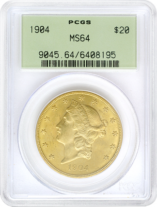 $20 Liberty MS64 Certified (Dates/ Types Vary) $20 Liberty MS64 Certified (Dates/ Types Vary)