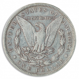 1893-CC Morgan $1 PCGS VF25