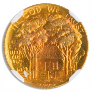 1922 $1 Grant Commemorative Gold Coin NGC MS66 CAC 1922 $1 Grant Commemorative Gold Coin NGC MS66 CAC
