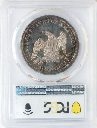 1860 Seated Liberty $1 PCGS PR64 CAC 1860 Seated Liberty $1 PCGS PR64 CAC