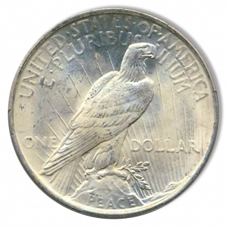 1923 Peace $1 PCGS MS66 CAC 1923 Peace $1 PCGS MS66 CAC