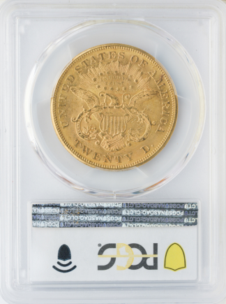 1876-CC $20 Liberty PCGS MS61 CAC 1876-CC $20 Liberty PCGS MS61 CAC