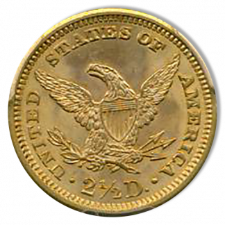1907 $2 1/2 Liberty PCGS MS66 CAC