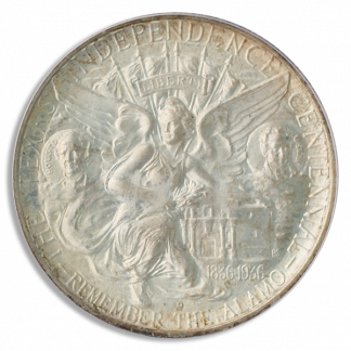 1936-D Texas Silver Half Commemorative PCGS MS67 1936-D Texas Silver Half Commemorative PCGS MS67