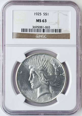 Morgan and Peace $1 Set NGC MS63 (Dates/Types Vary) Morgan and Peace $1 Set NGC MS63 (Dates/Types Vary)