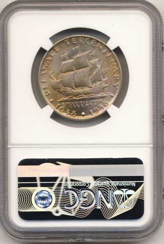 1936 Delaware Half Dollar Silver Commemorative NGC MS67 CAC 1936 Delaware Half Dollar Silver Commemorative NGC MS67 CAC