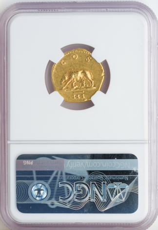 Roman Empire Hadrian Aureus NGC ChXF Str:5 Srf:3 7.33g Roman Empire Hadrian Aureus NGC ChXF Str:5 Srf:3 7.33g
