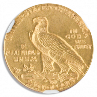 1911-D $2 1/2 Indian NGC MS64 CAC 1911-D $2 1/2 Indian NGC MS64 CAC