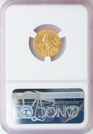 1911-D $2 1/2 Indian NGC MS64 CAC 1911-D $2 1/2 Indian NGC MS64 CAC