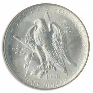 1936-D Texas Silver Half Commemorative NGC MS66 1936-D Texas Silver Half Commemorative NGC MS66