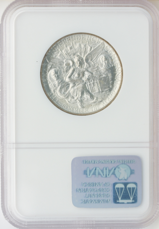 1936-D Texas Silver Half Commemorative NGC MS66