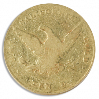 1852 $10 Wass Molitor Large Head SSCA PCGS XF45 1852 $10 Wass Molitor Large Head SSCA PCGS XF45
