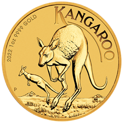 2022 1 oz. Australian Gold Kangaroo (BU)