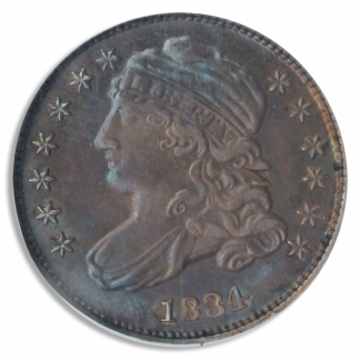 1834 Capped Bust Dime NGC MS64 CAC 1834 Capped Bust Dime NGC MS64 CAC