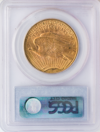 1909/8 $20 Gold St Gaudens PCGS MS61 CAC 1909/8 $20 Gold St Gaudens PCGS MS61 CAC