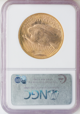 1923-D $20 Saint Gaudens NGC MS66