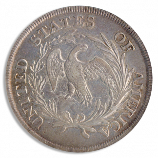 1797 Draped Bust $1 9X7 Large Letters NGC XF45 CAC 1797 Draped Bust $1 9X7 Large Letters NGC XF45 CAC