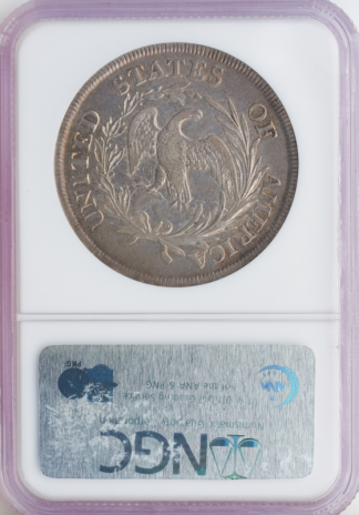 1797 Draped Bust $1 9X7 Large Letters NGC XF45 CAC 1797 Draped Bust $1 9X7 Large Letters NGC XF45 CAC