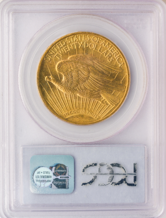 1911 $20 Saint Gaudens PCGS MS63 CAC