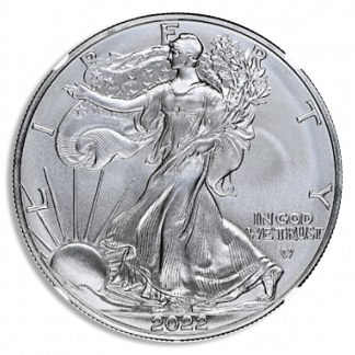 2022 1 oz Silver Eagle NGC Early Releases 2022 1 oz Silver Eagle NGC Early Releases