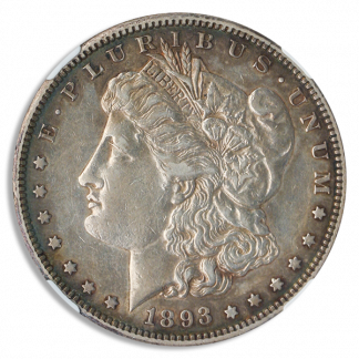 1893-S Morgan $1 NGC XF45 CAC