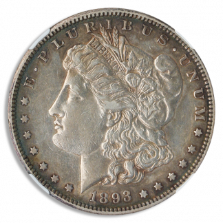1893-S Morgan $1 NGC XF45 CAC 1893-S Morgan $1 NGC XF45 CAC