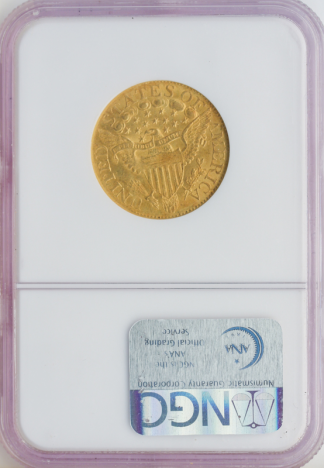 1806 $5 Draped Bust Knobbed 6 NGC MS61 CAC 1806 $5 Draped Bust Knobbed 6 NGC MS61 CAC