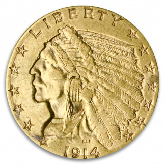 $2 1/2 Indian VF (Dates/Types Vary) $2 1/2 Indian VF (Dates/Types Vary)
